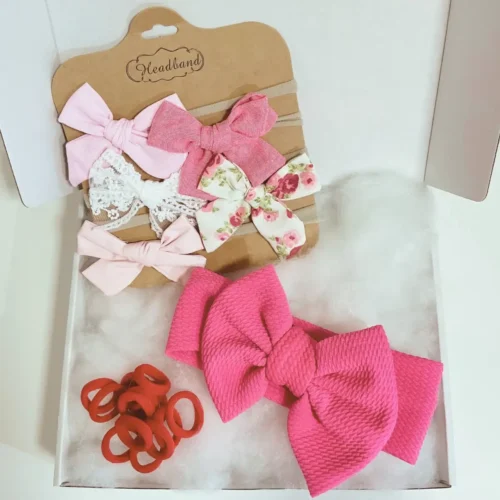 Darilni set Mini Šik - pink