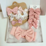 Darilni set Mini Šik - puder roza