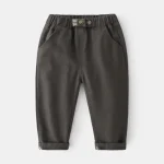 Dolge hlače Little man -siva Dolge hlače Little man -siva