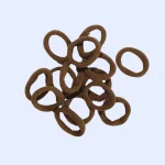 Gumice za lase - rjava