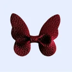 Špangica Metulj - bordo rdeča