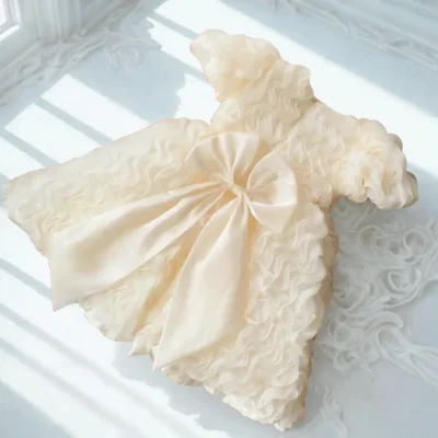 Svečana obleka Bež Pikica2