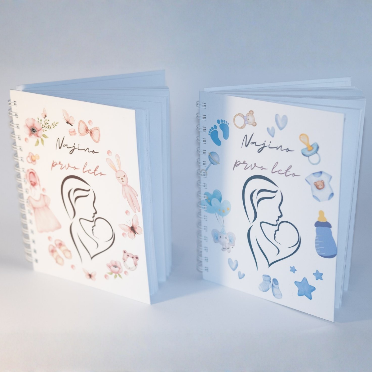 Blog članek Zakaj sem ustvarila planer Najino prvo leto