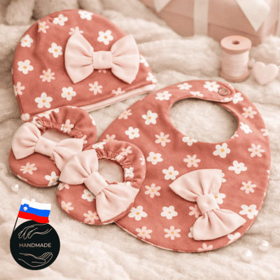 Komplet za punčko 3-6m ročno delo