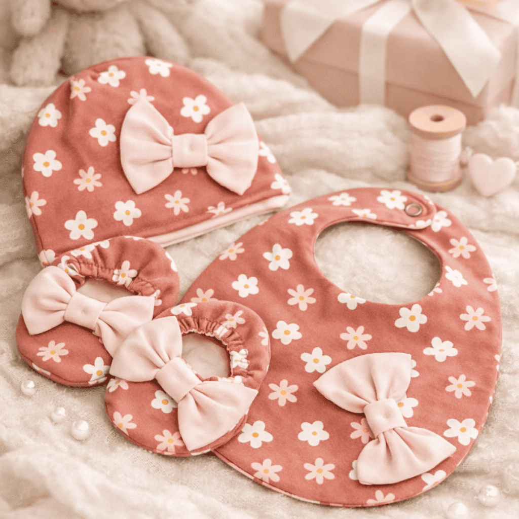 Ročno šivani komplet za punčko