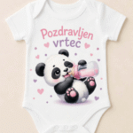 Bodi Pozdravljen vrtec - panda alsa unikati