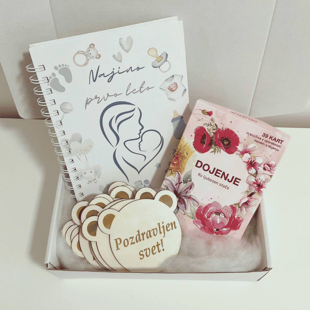 Darilni paket Popolni začetek - fantek Darilni paket Popolni začetek - fantek