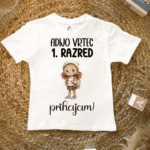 Majica Adijo vrtec, 1. razred prihajam! Majuška